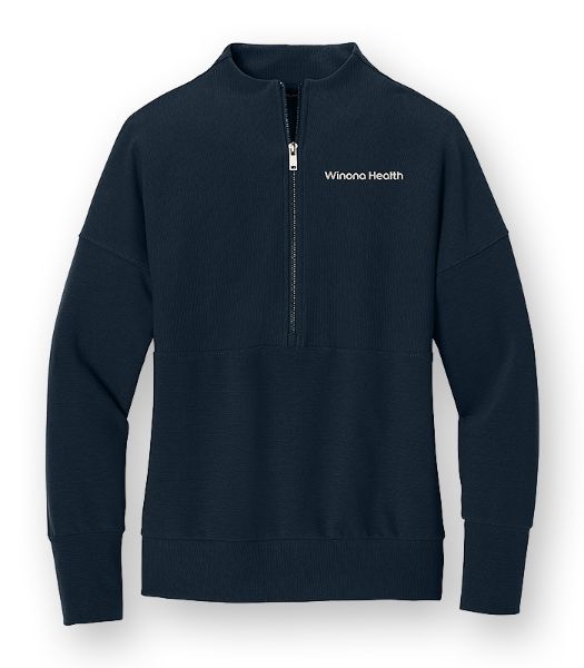 Picture of MM3041 - Ladies' Linear Texture 1/4 Zip